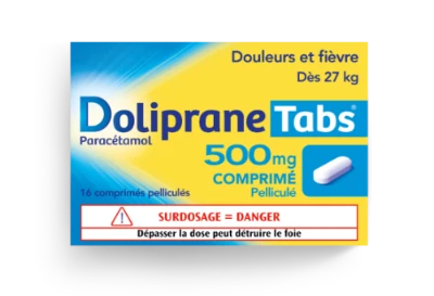 DolipraneTabs, comprimés pelliculés 500 mg
